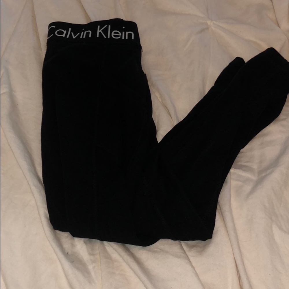 Super soft and comfy Calvin Klein Black Leggings